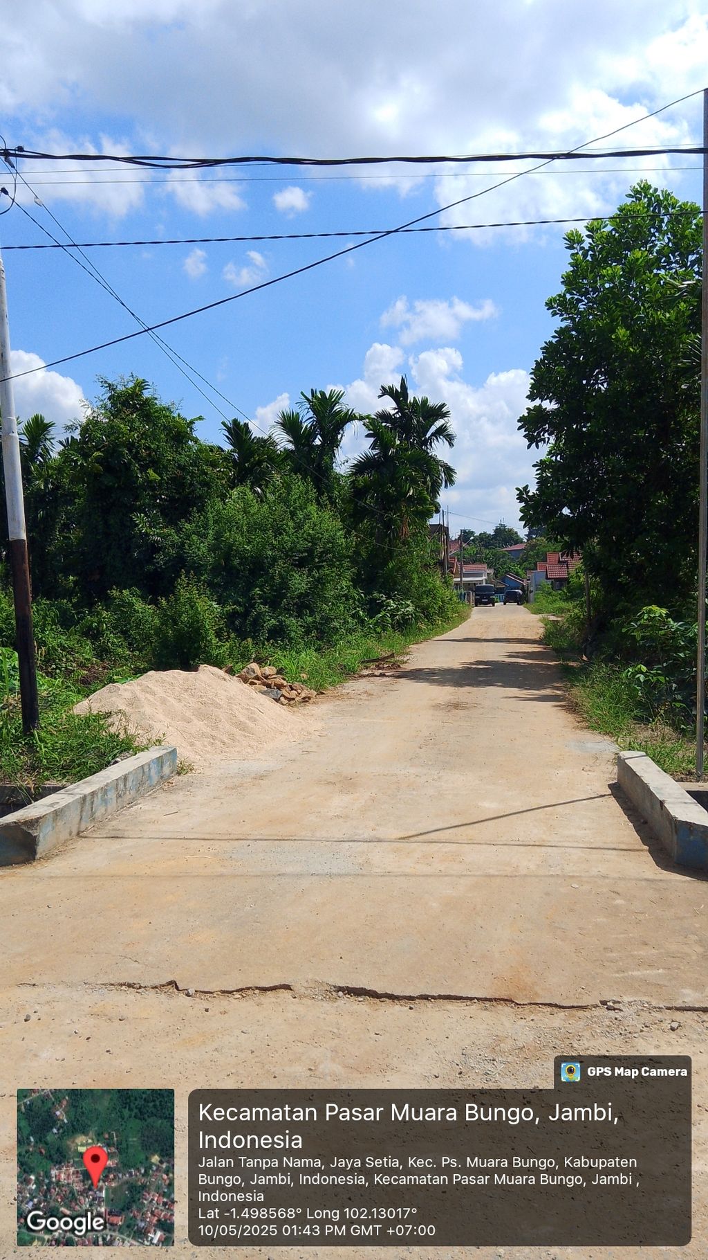 foto gerbang perumahan UNO RESIDENCE