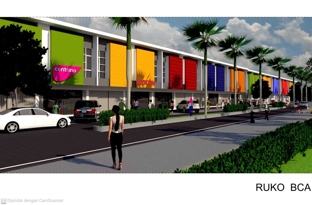 foto tampak rumah tipe RUKO perumahan BUMI CIREBON ADIPURA