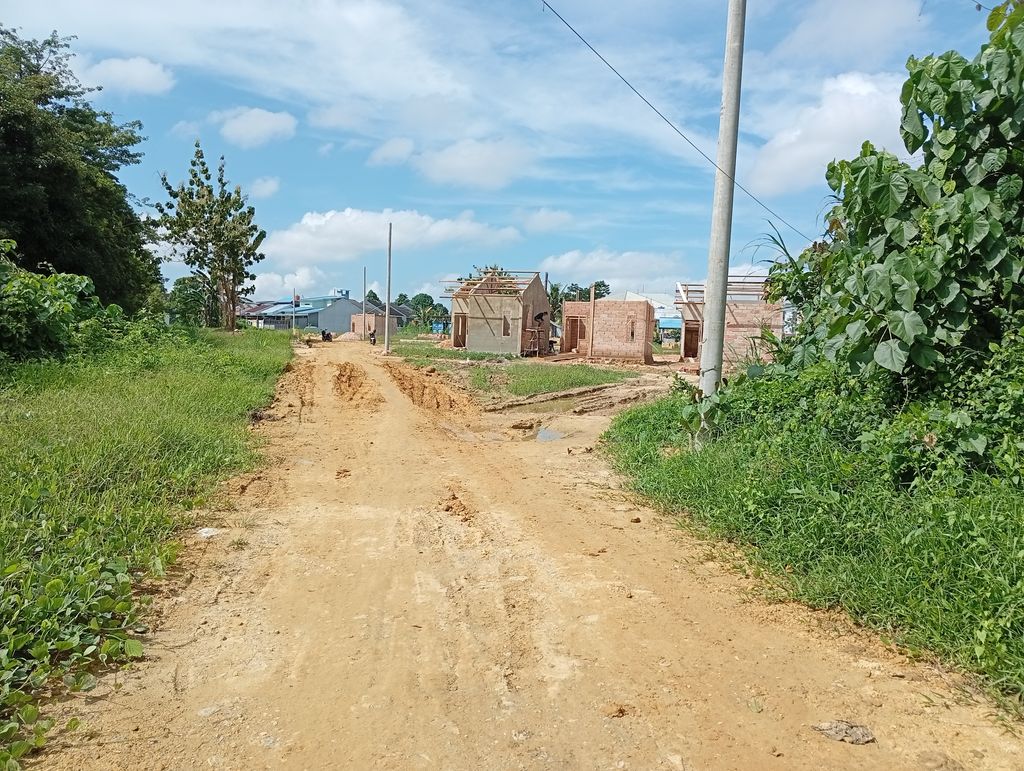 foto gerbang perumahan SINTARO LAND