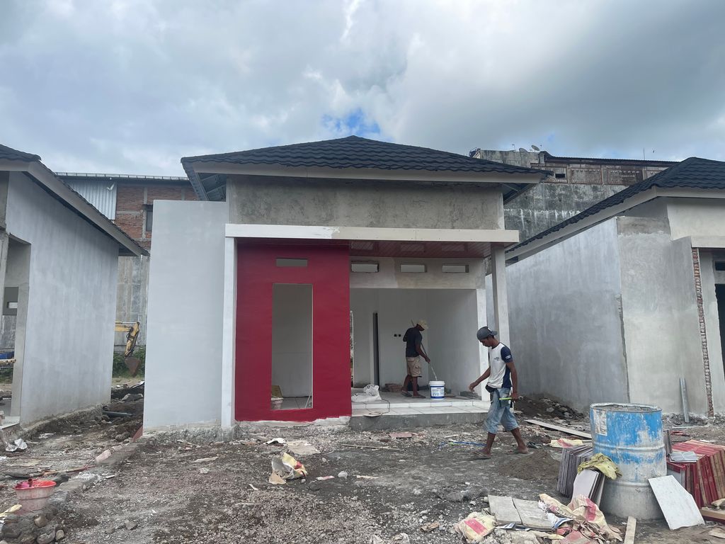 foto contoh rumah perumahan Graha Permata