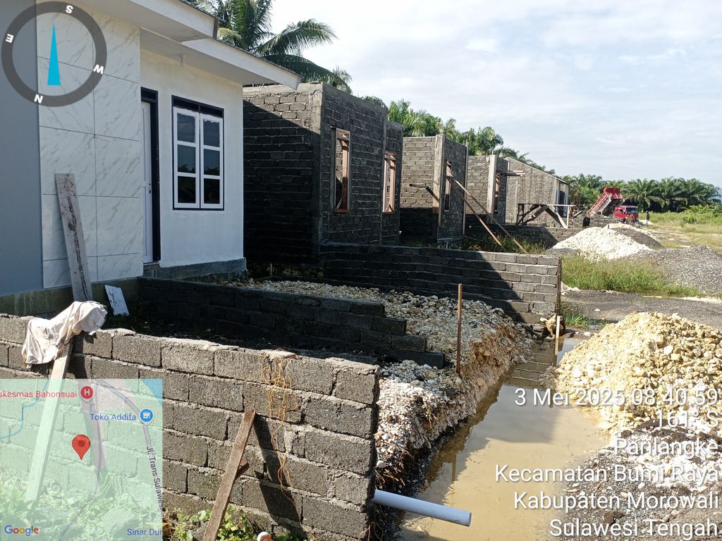 foto posisi tengah perumahan BUMI RAYA RESIDENCE