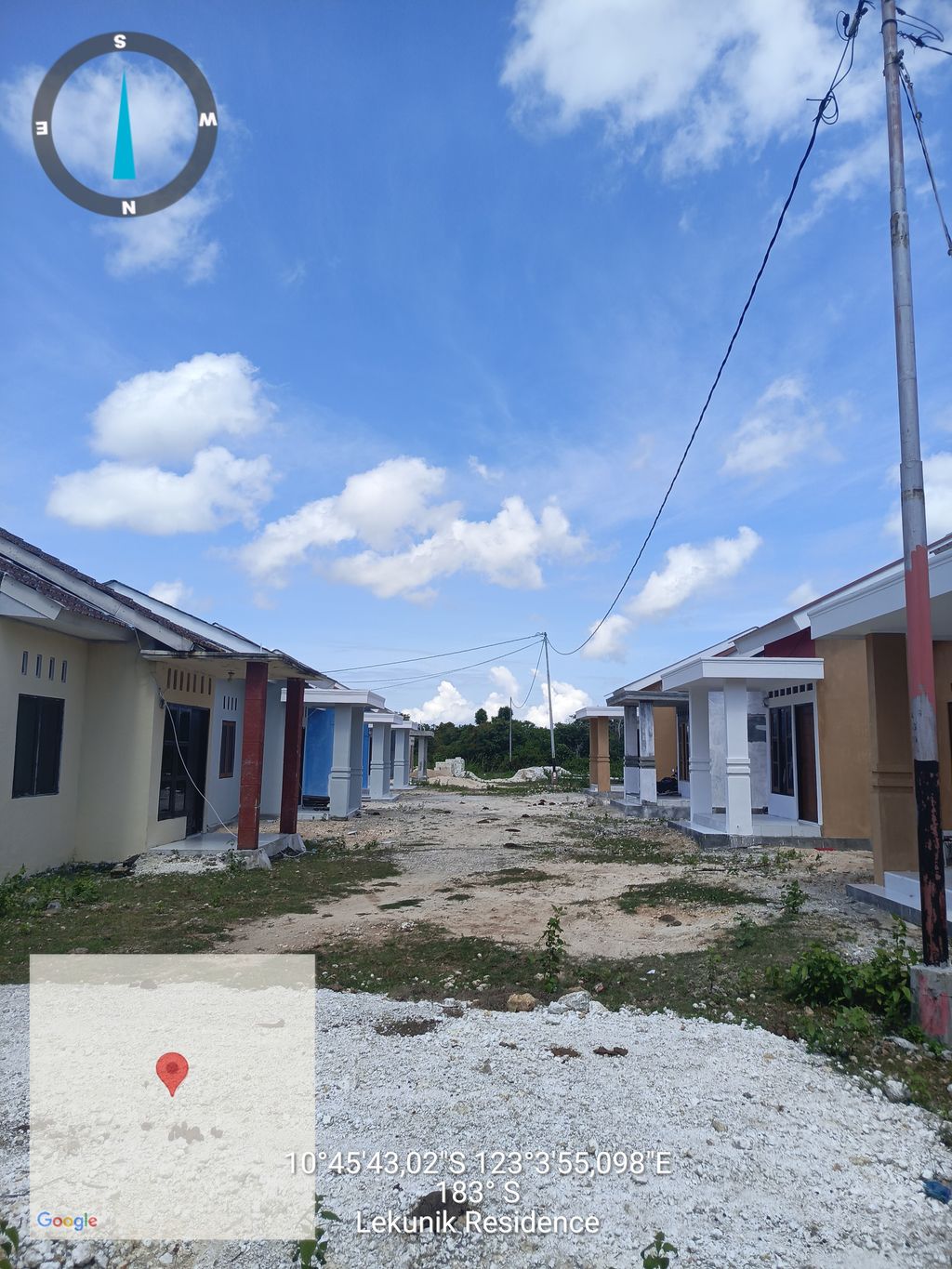 foto posisi tengah perumahan Lekunik Residence 2