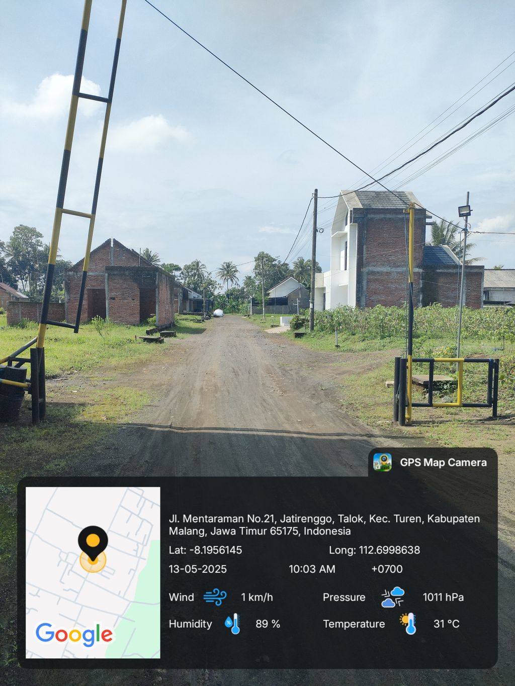 foto posisi tengah perumahan Perumahan Dewari Mentaraman Residence