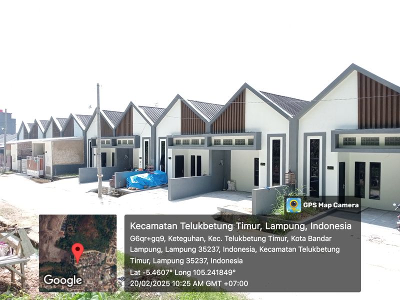 foto posisi tengah perumahan TEBET HILLS & QUEEN COURT