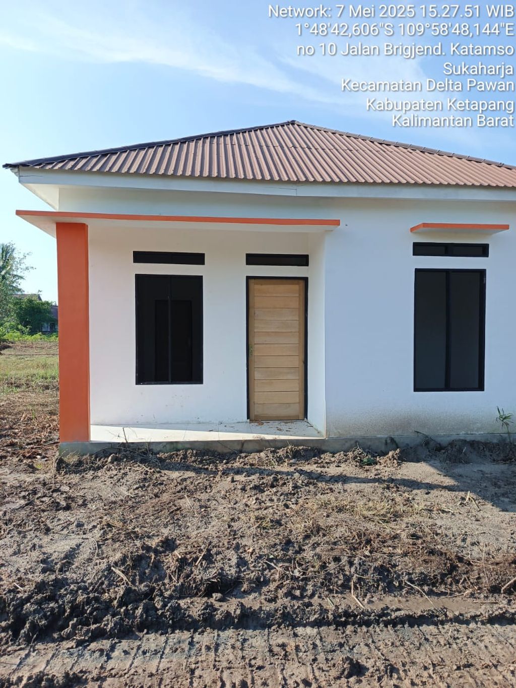 foto tampak rumah tipe 36 perumahan PERUMAHAN JUARA RESIDENCE