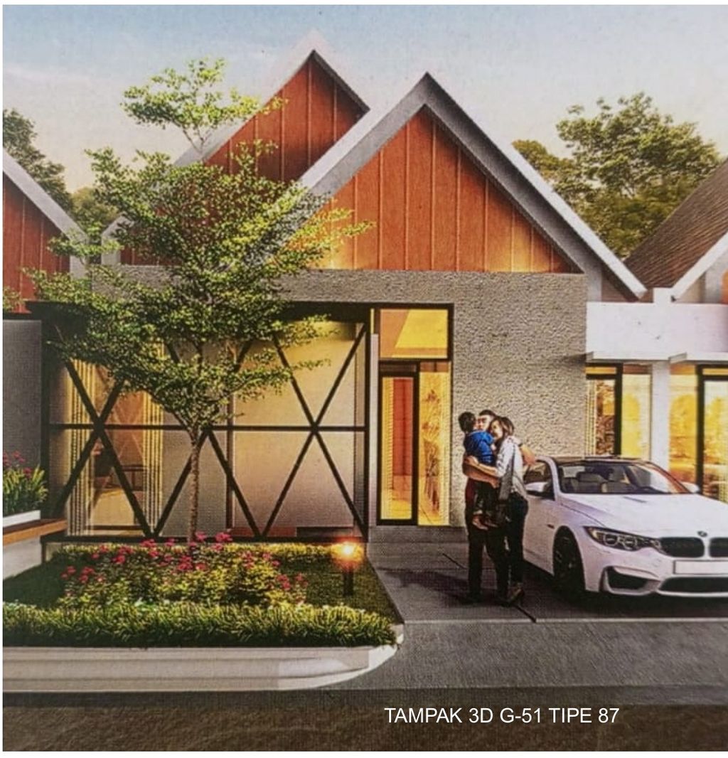 foto tampak rumah tipe T. 65 / 146 perumahan Perumahan AUSTINVILLE Tahap III