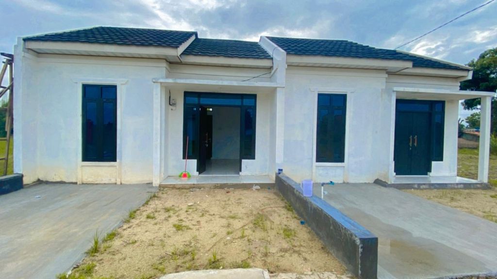 foto tampak rumah tipe 36 perumahan PERUMAHAN ARJUNA 88