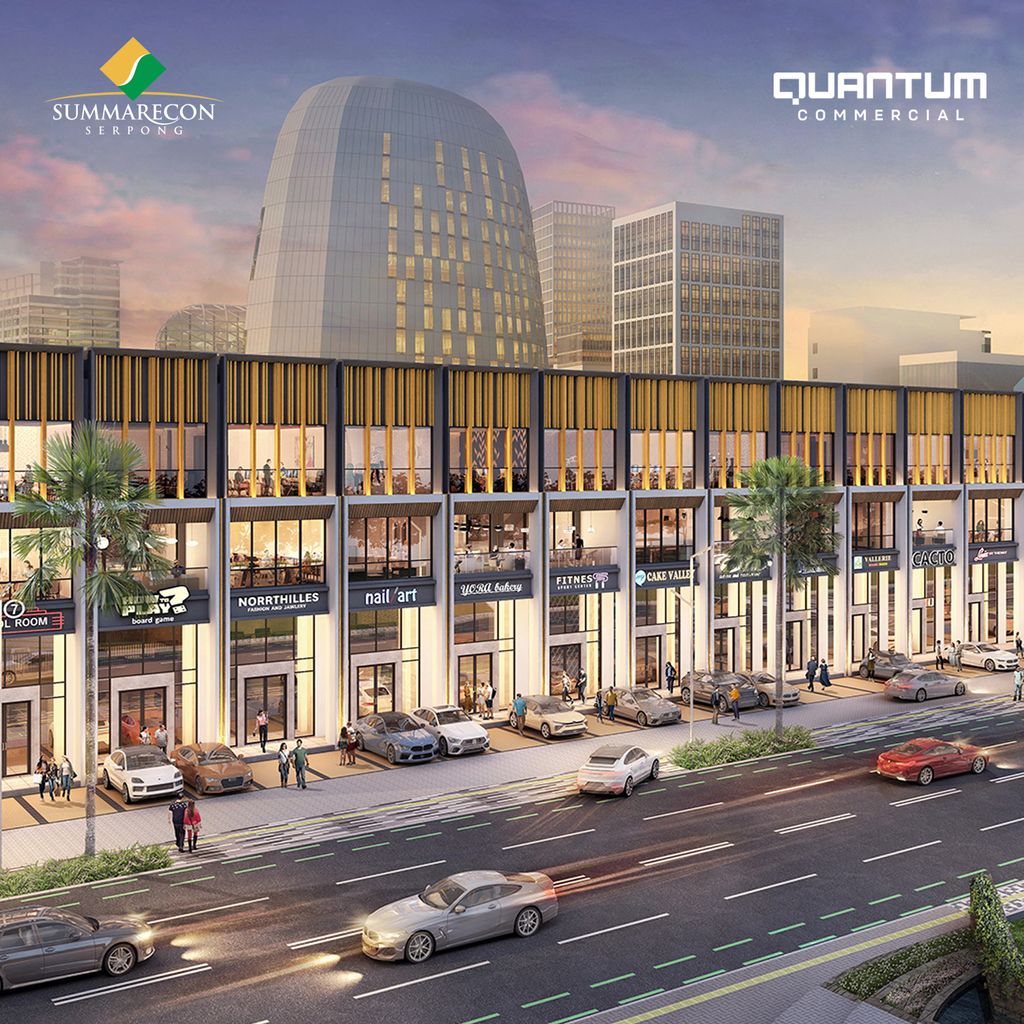 foto tampak rumah tipe 5X16 PREMIUM B perumahan RUKO QUANTUM