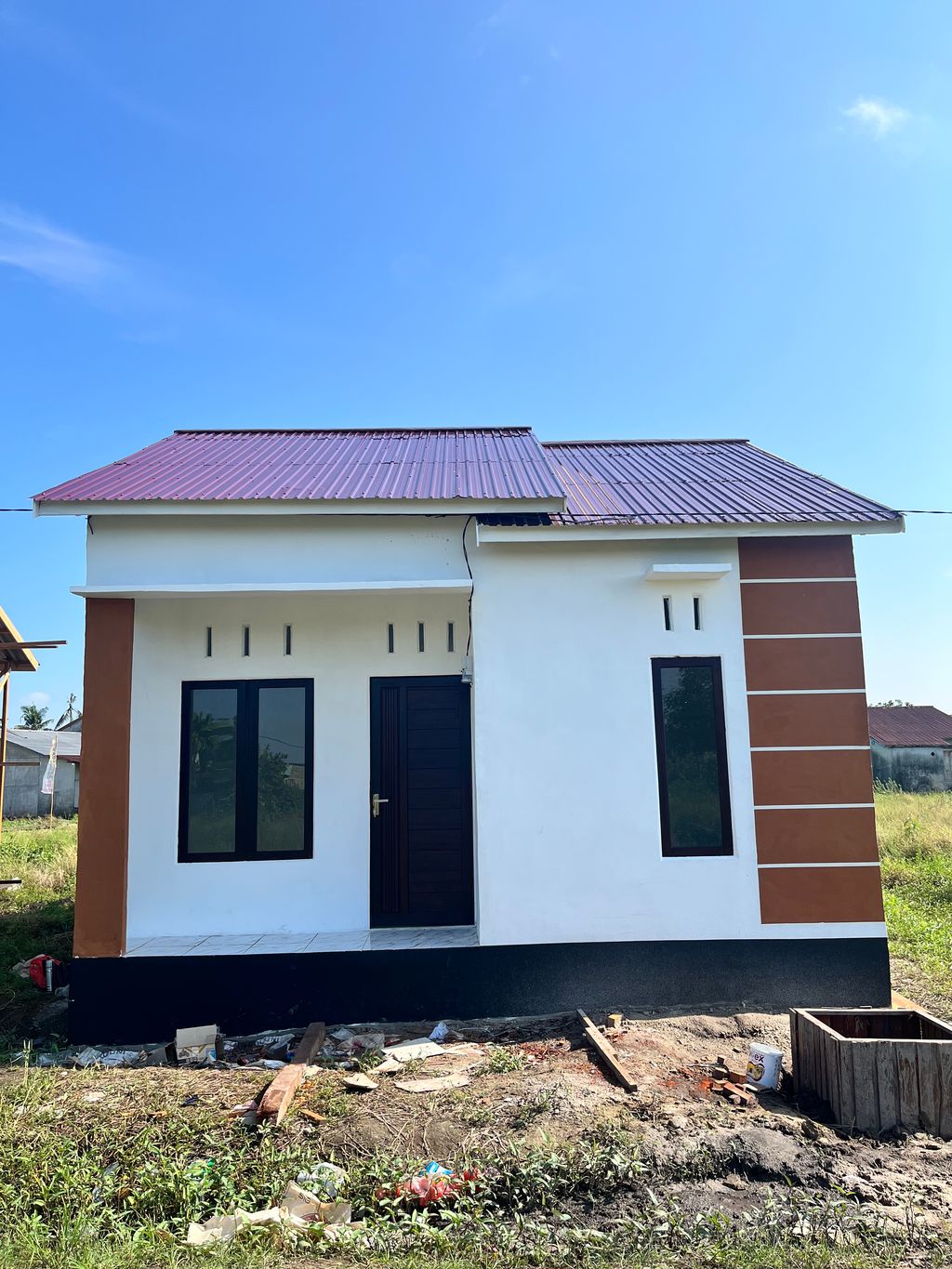 foto tampak rumah tipe 36 perumahan FADHILAH RESIDENCE 3