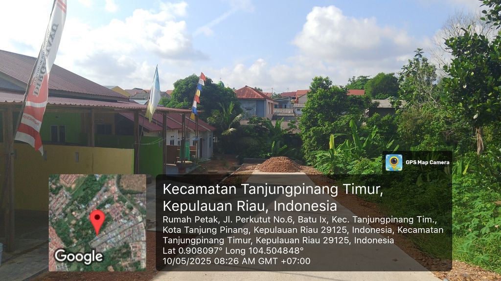 foto posisi tengah perumahan ZASYA RESIDENCE