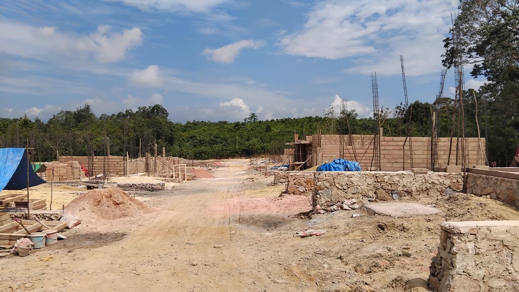 foto posisi tengah perumahan MARGAHAYU LAND KAMBU 3