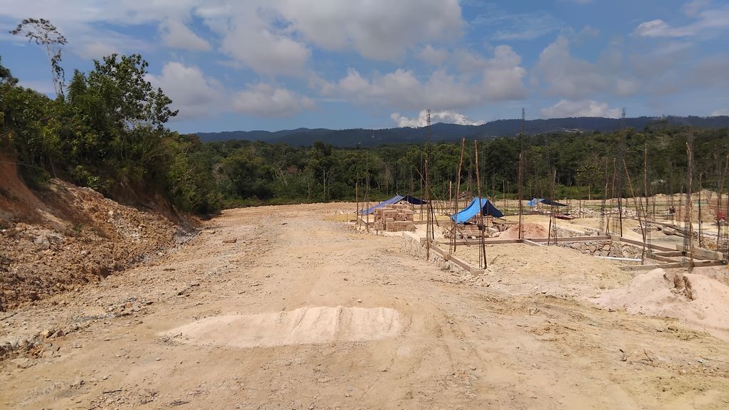 foto gerbang perumahan MARGAHAYU LAND KAMBU 3