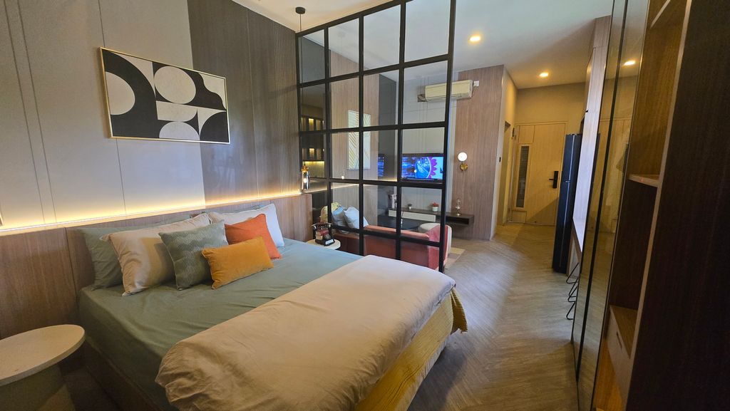 foto tampak rumah tipe 1 BR A perumahan Bintaro Plaza Residence Tower Breeze
