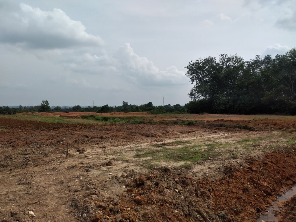 foto posisi tengah perumahan Cempaka Sisingamangaraja Residence
