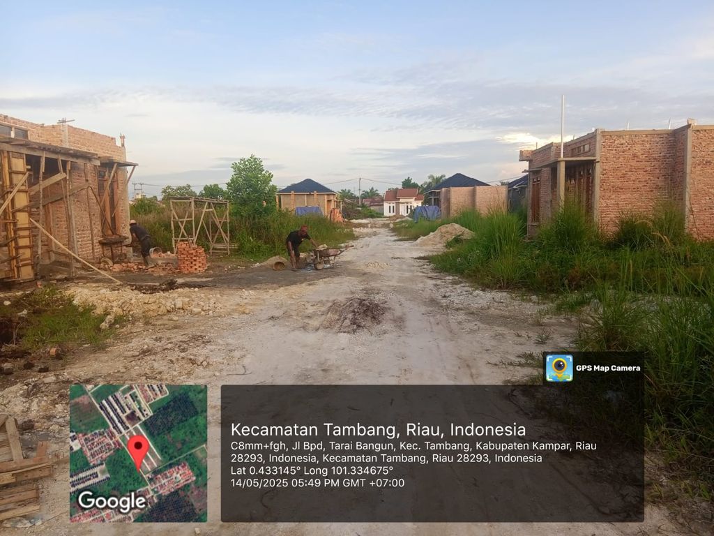 foto posisi tengah perumahan NEW NAILA ASRI RESIDENCE