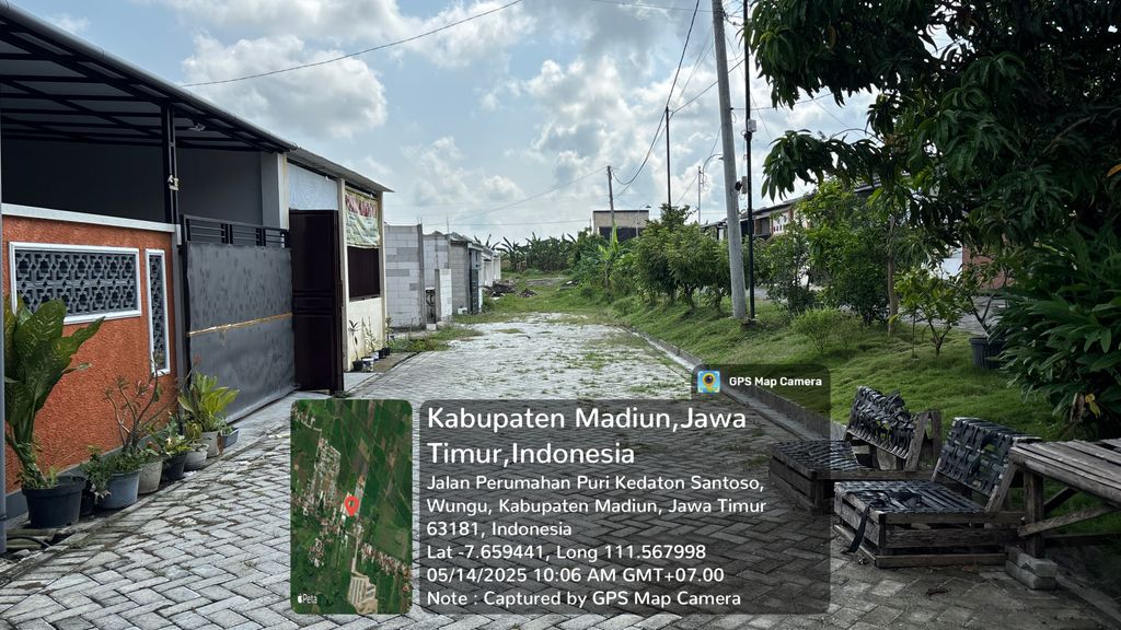 foto posisi tengah perumahan PURI KEDATON SANTOSO 3