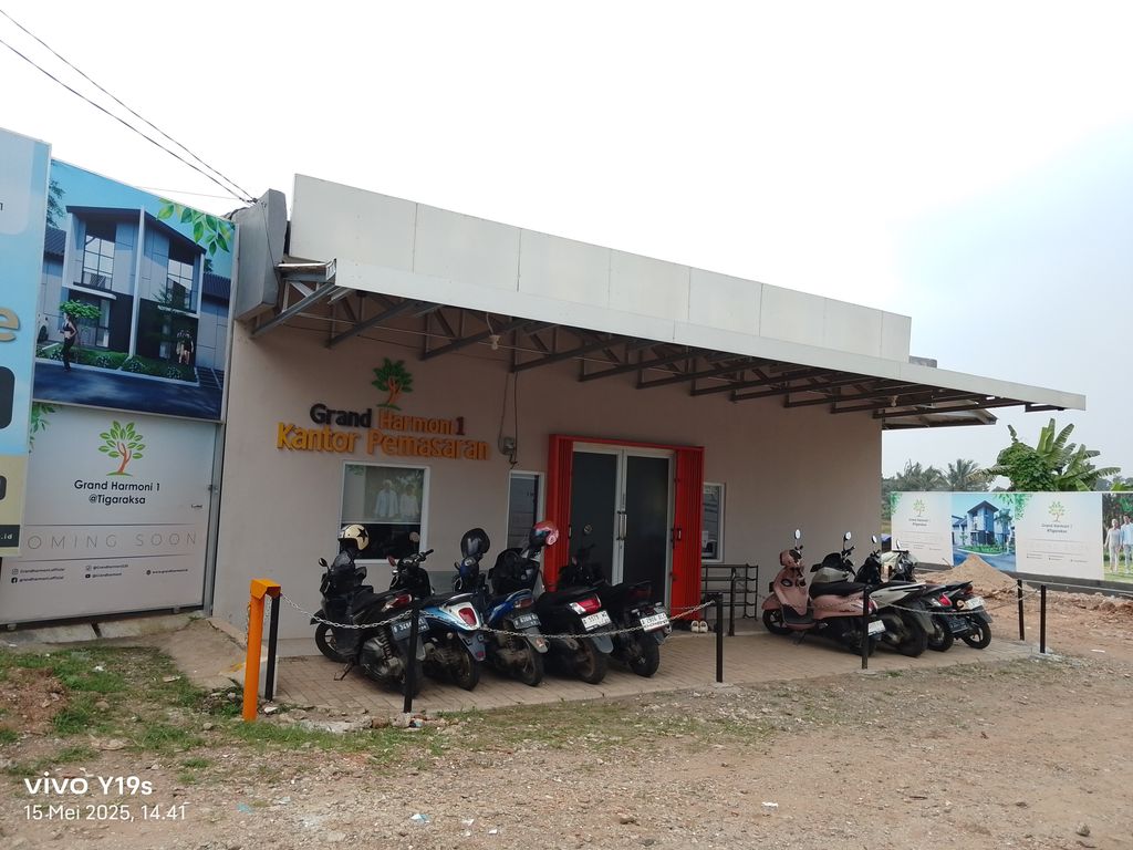 foto contoh rumah perumahan Grand Harmoni 1 Tigaraksa