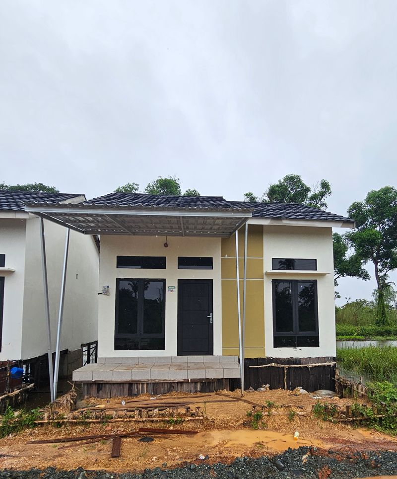 foto contoh rumah perumahan Biuku Andai Lestari