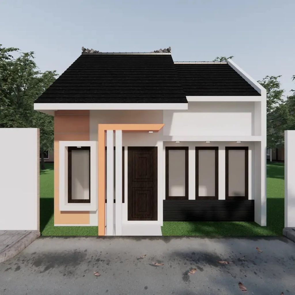 foto tampak rumah tipe 36 subsidi perumahan Griya Al-Fath Regency 3