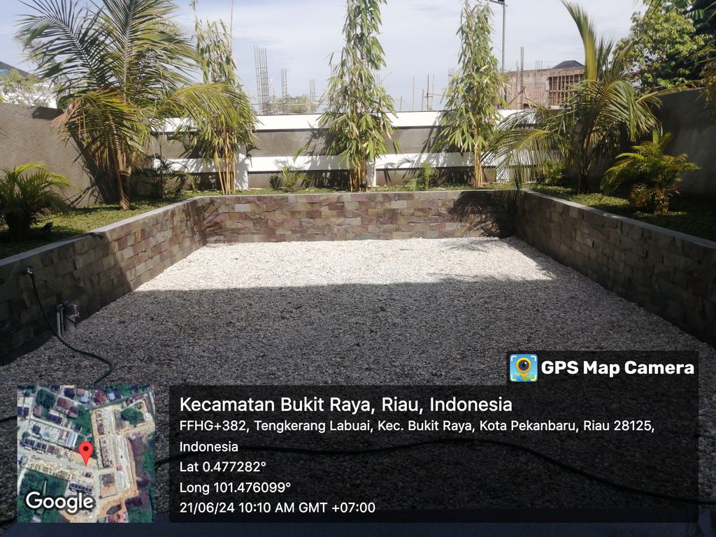 foto posisi tengah perumahan GRAND UBUD CLUSTER-TABANAN