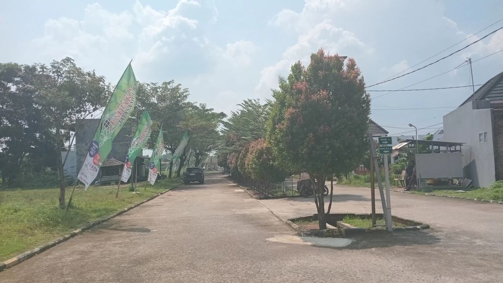 foto posisi tengah perumahan CEMPAKA JAYASAMPURNA RESIDENCE TAHAP 3