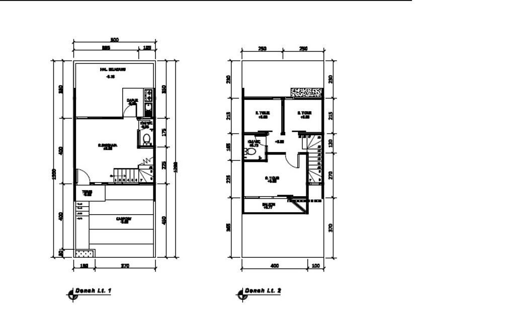 foto denah rumah tipe 50 Compact (3 kamar) (404) perumahan Bukit Sukanagara Resort