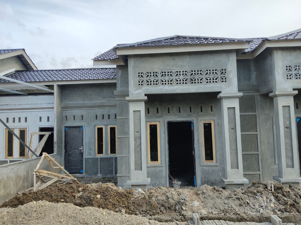 foto contoh rumah perumahan Permata Residence