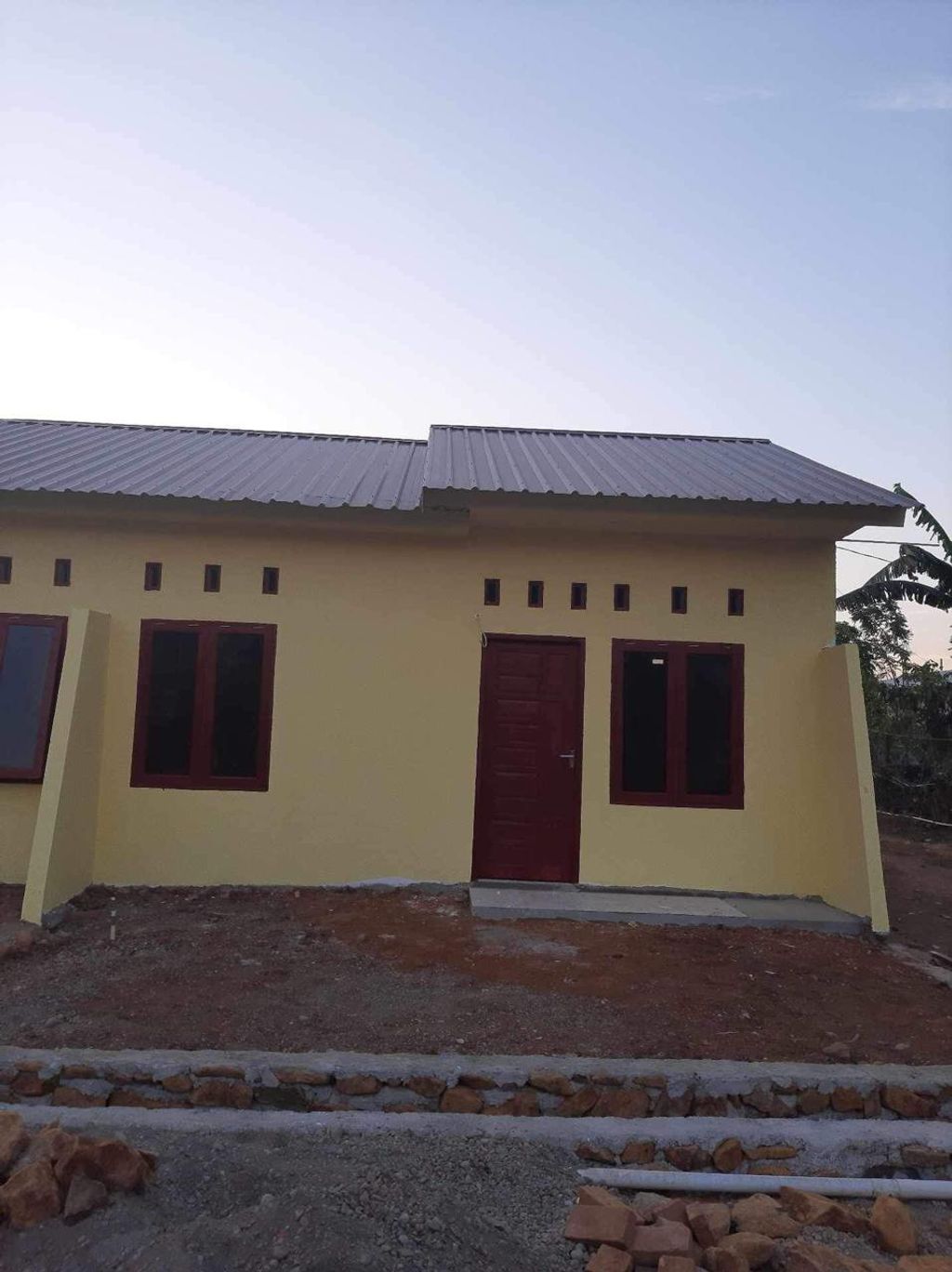 foto tampak rumah tipe 36 perumahan Perumahah Griya Cahya Masannang Gowa 3