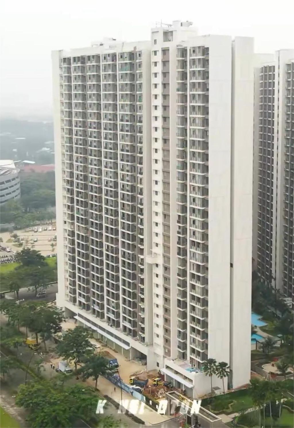 foto tampak rumah tipe 1 Bedroom perumahan Apartemen Sky House BSD