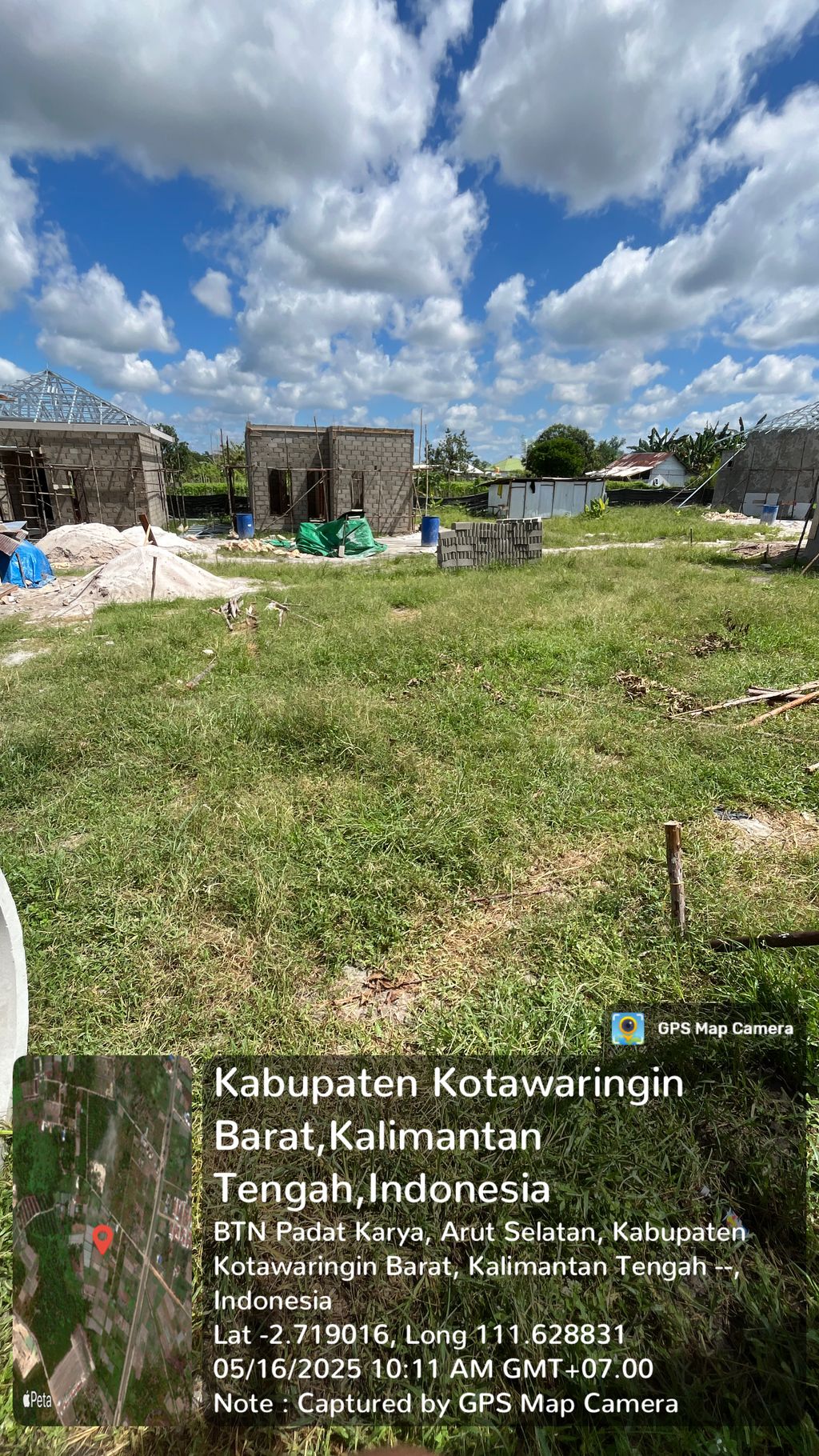 foto posisi tengah perumahan Shafa Residence