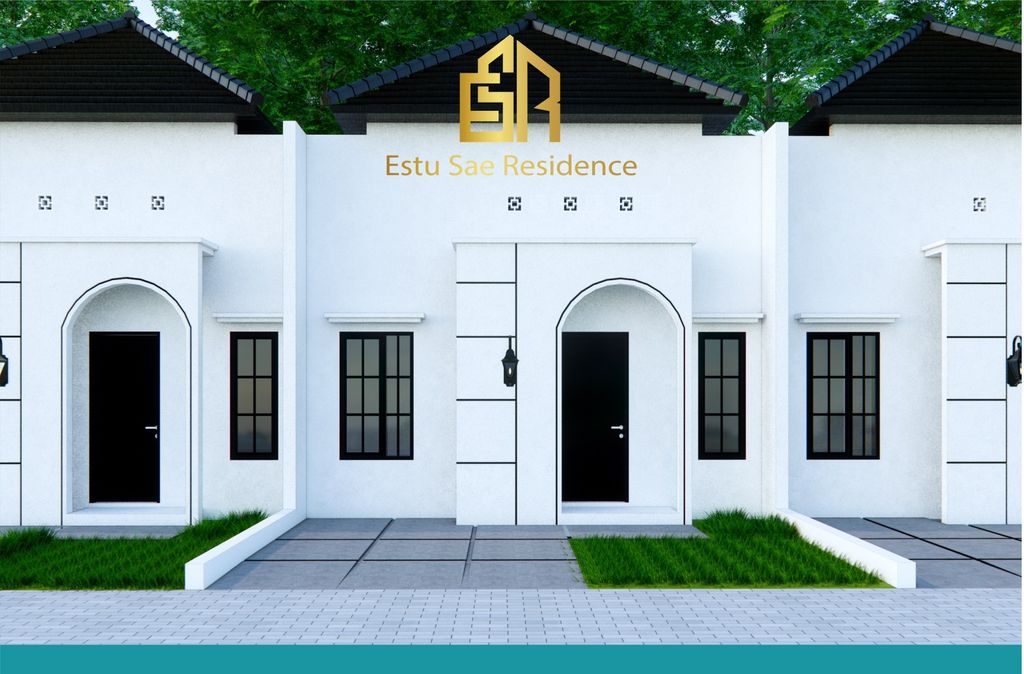 foto tampak rumah tipe Subsidi perumahan PERUM ESTU SAE RESIDENCE