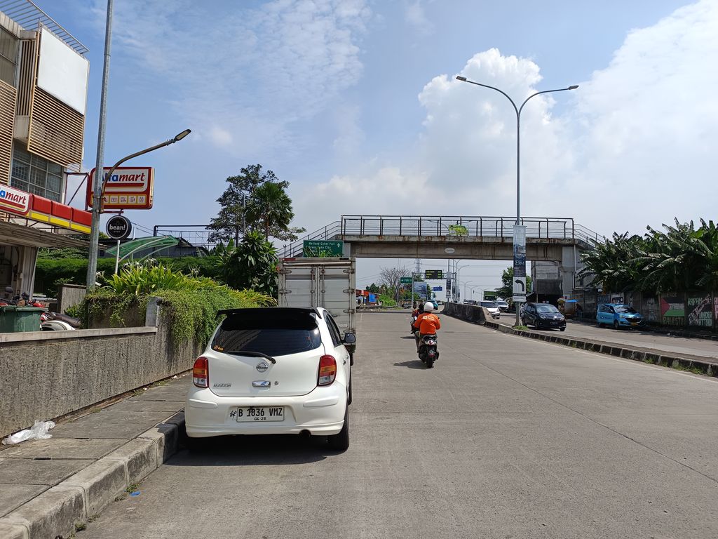 foto gerbang perumahan Metro Garden Apartment