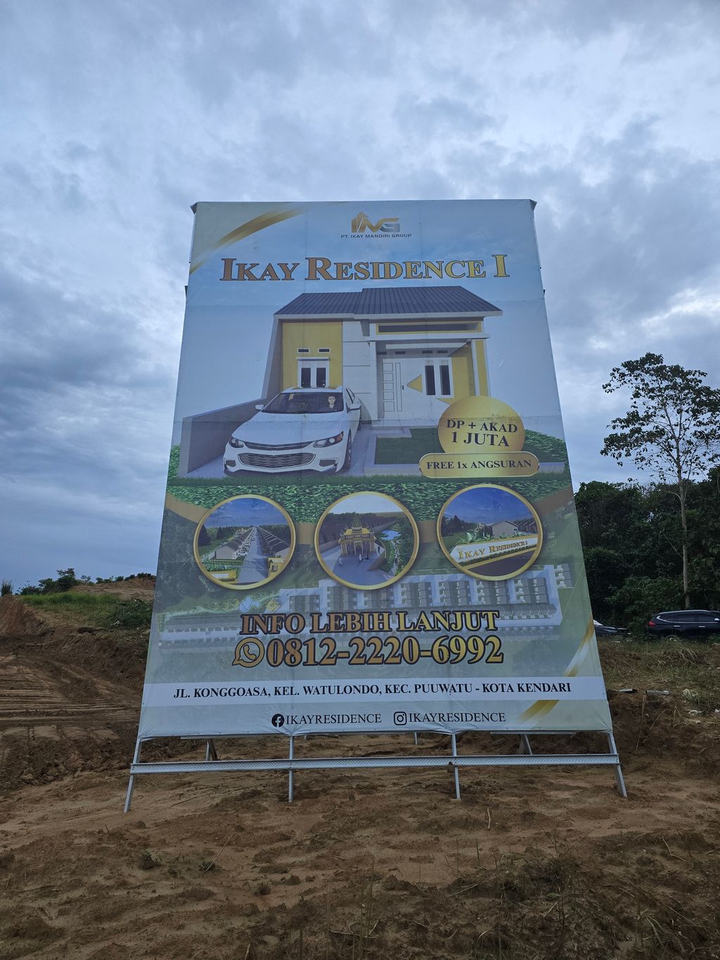 foto contoh rumah perumahan IKAY RESIDENCE I