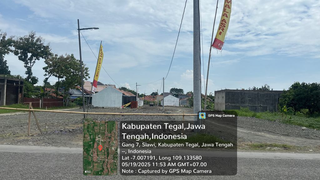 foto gerbang perumahan Griya Kemala Asri