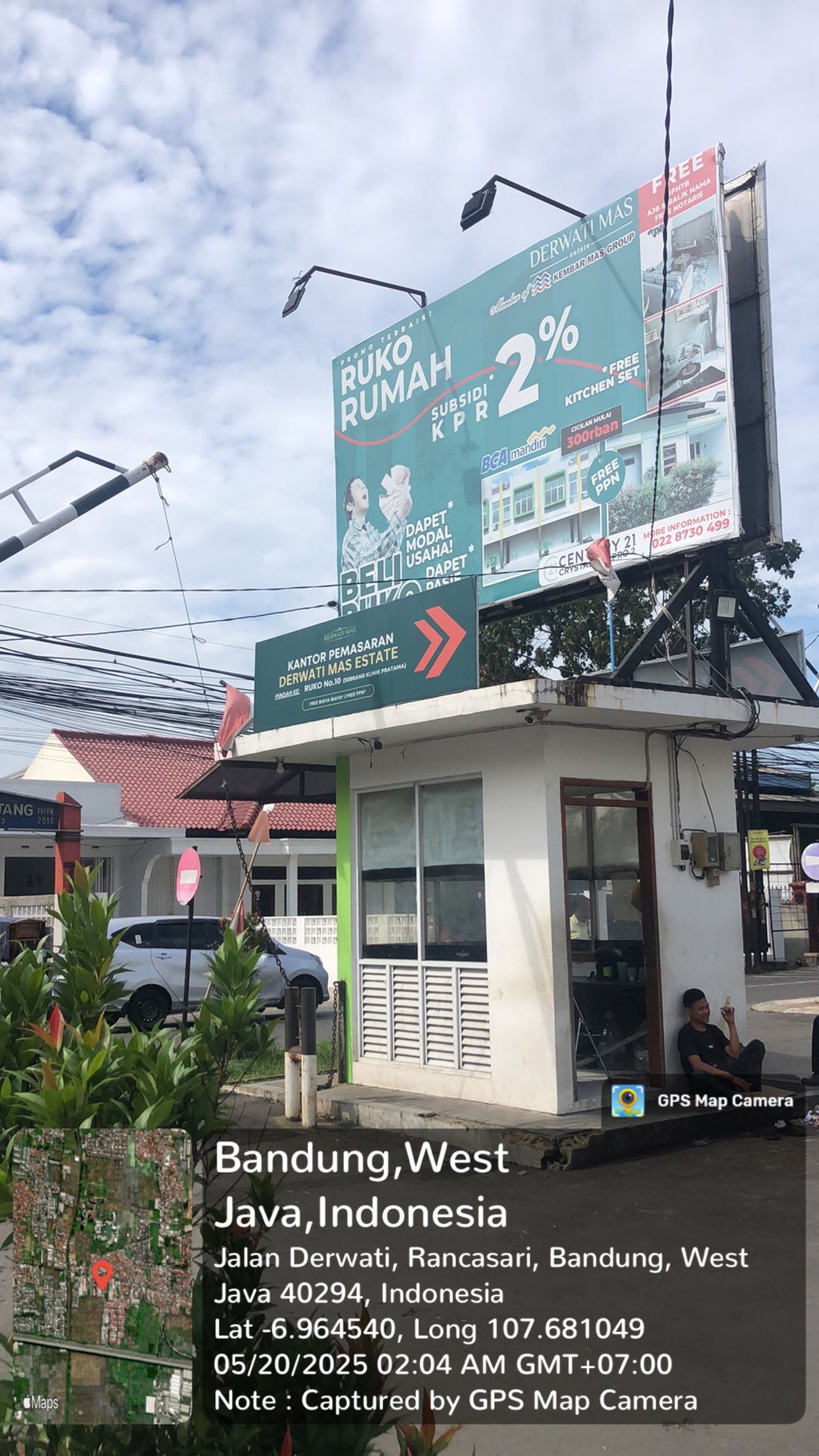 foto gerbang perumahan PERUMAHAN DERWATI MAS