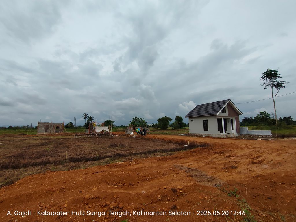 foto posisi tengah perumahan AR RAUDHAH REGENCY