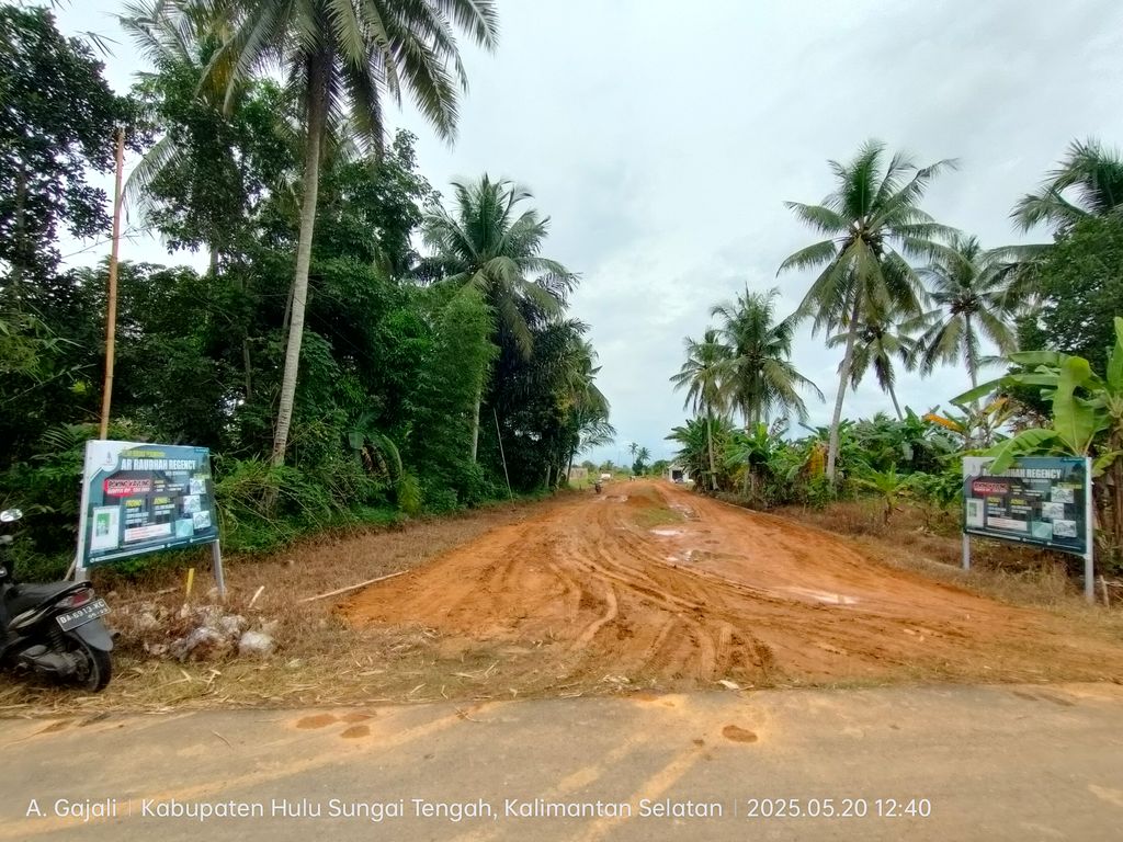 foto gerbang perumahan AR RAUDHAH REGENCY