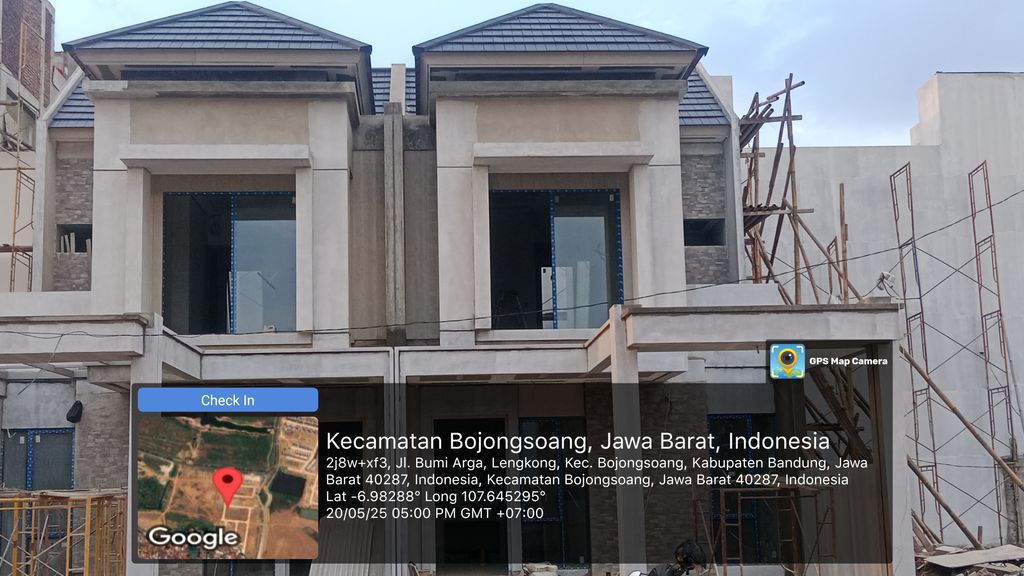 foto contoh rumah perumahan Podomoro Park Bandung (WANGSAGRIYA)