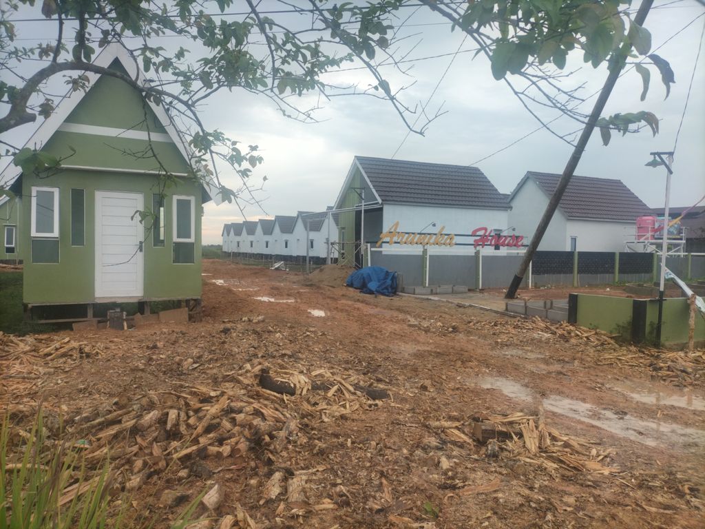 foto gerbang perumahan ARUNIKA HOUSE