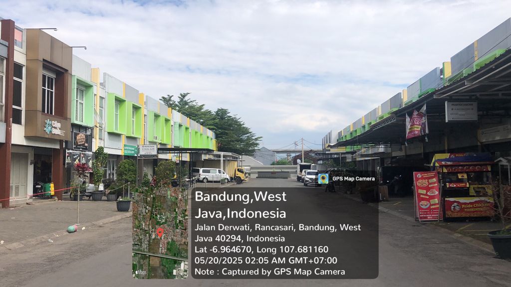 foto posisi tengah perumahan PERUMAHAN DERWATI MAS
