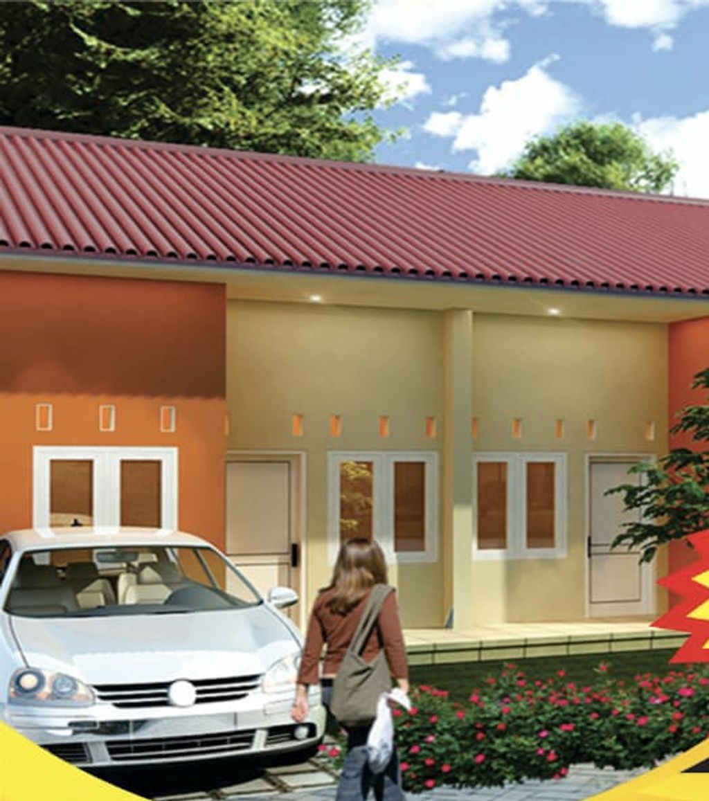 foto tampak rumah tipe 36/72 perumahan DELI ASRI3