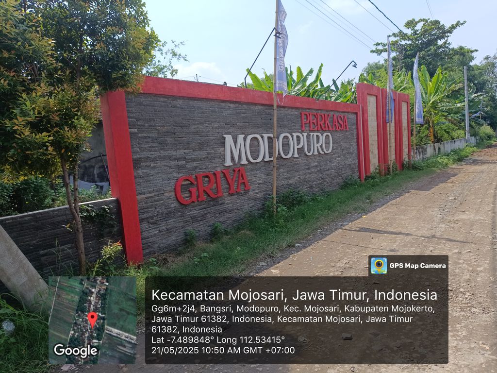 foto gerbang perumahan GRIYA MODOPURO PERKASA 2