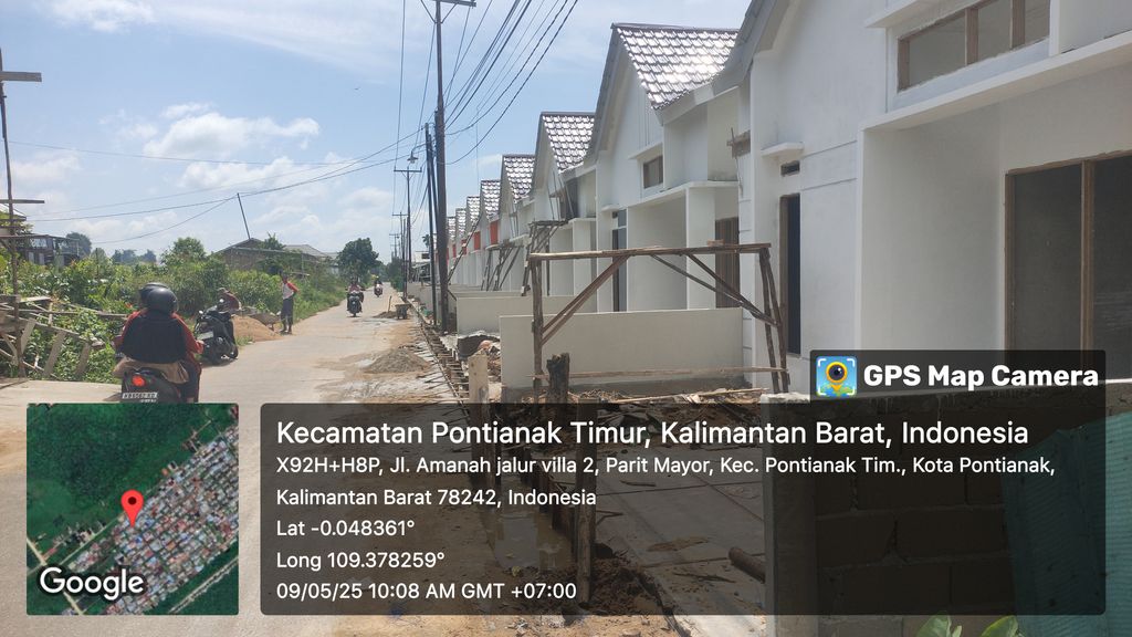 foto posisi tengah perumahan Star Borneo Residence 6 Blok B