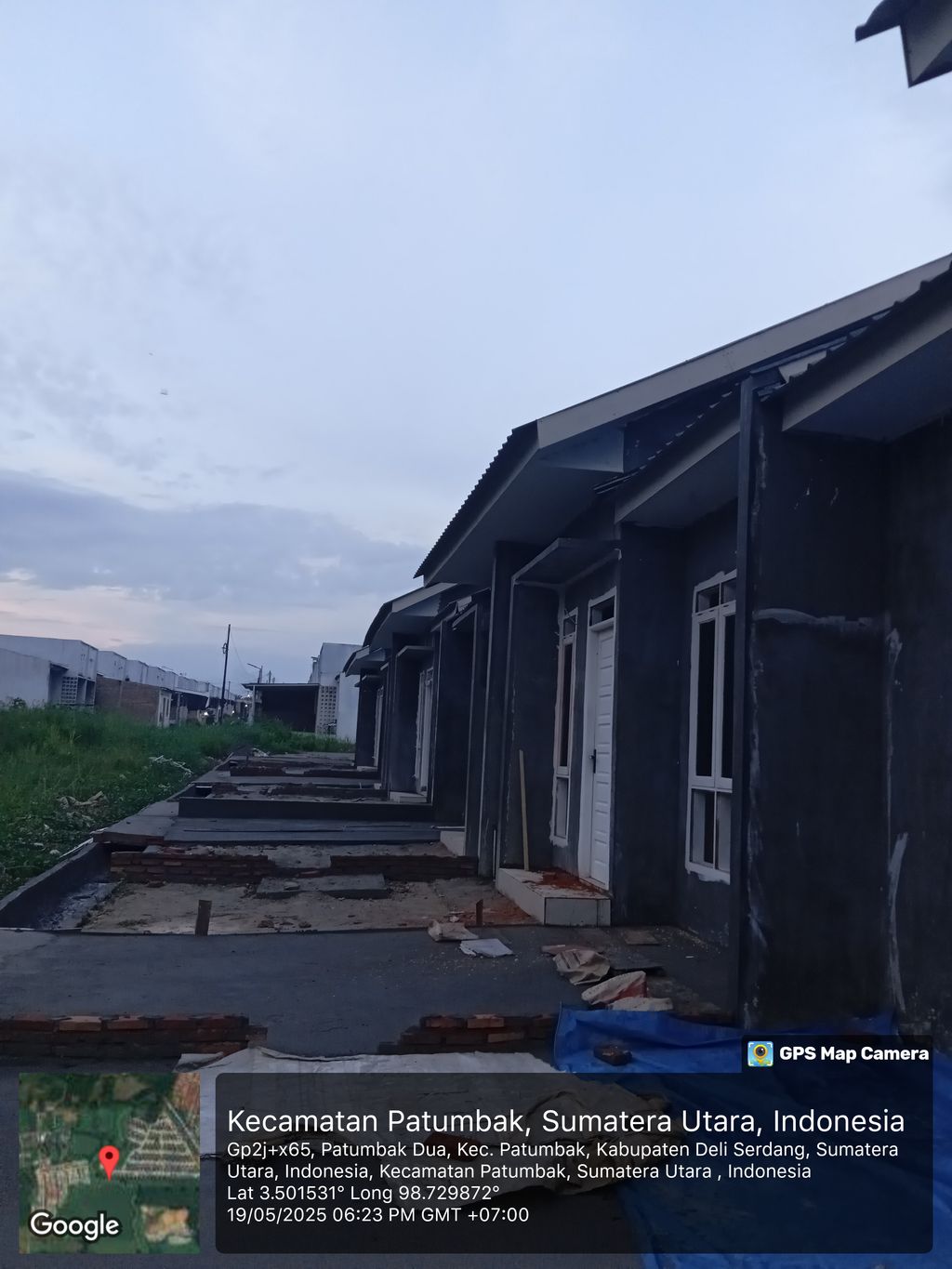 foto contoh rumah perumahan TAMORA RESIDENCE BLOK H