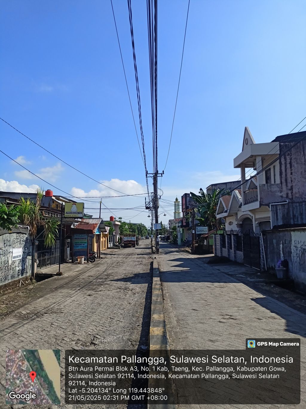 foto gerbang perumahan BUMI PERMATA PERMAI