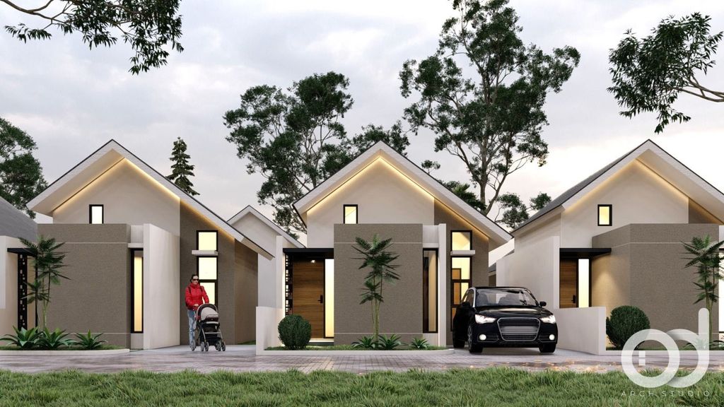 foto tampak rumah tipe 36 perumahan RAPID ASRI MEKAR