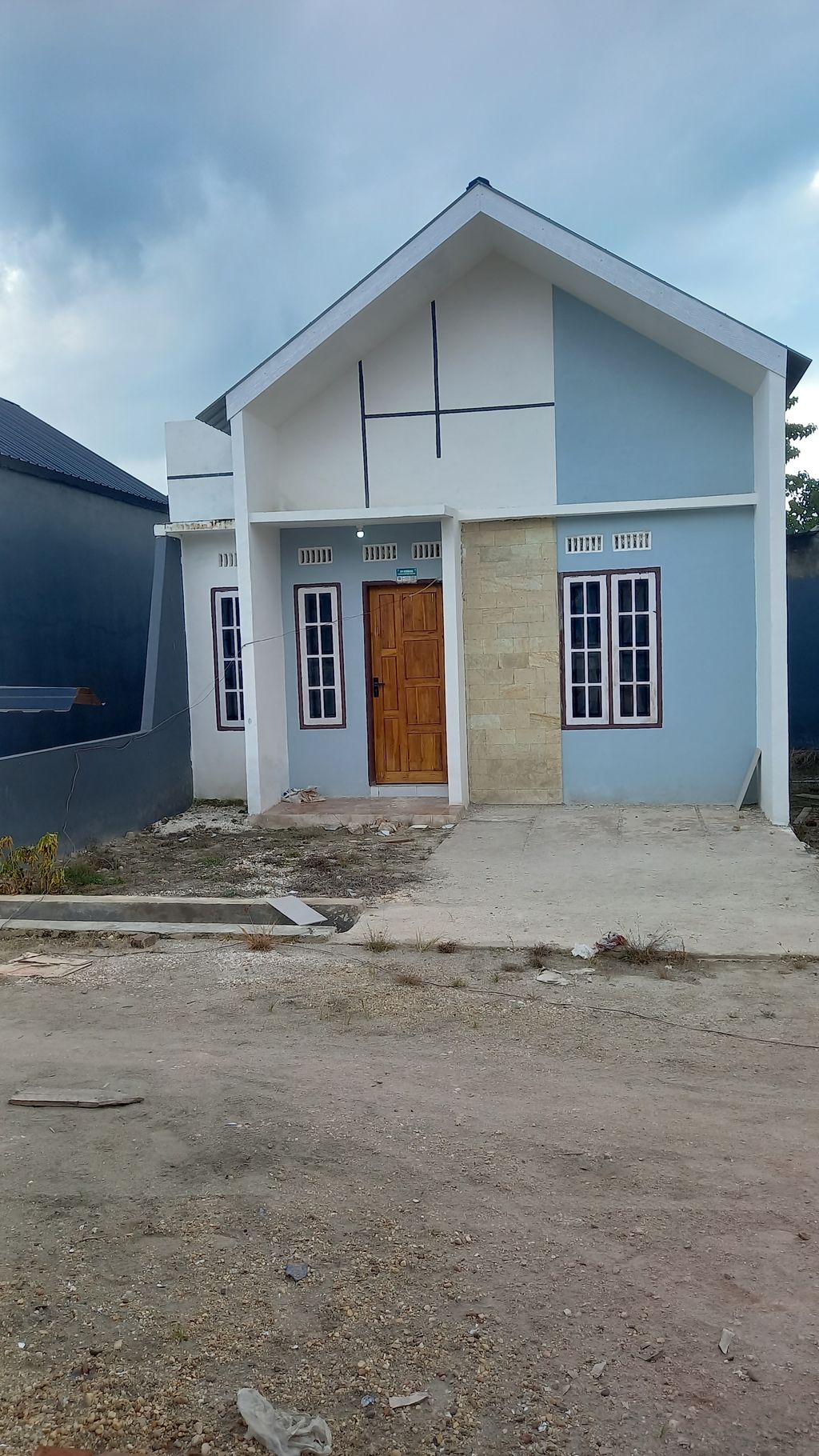 foto tampak rumah tipe 36 perumahan ELBAITY RESIDENCE III