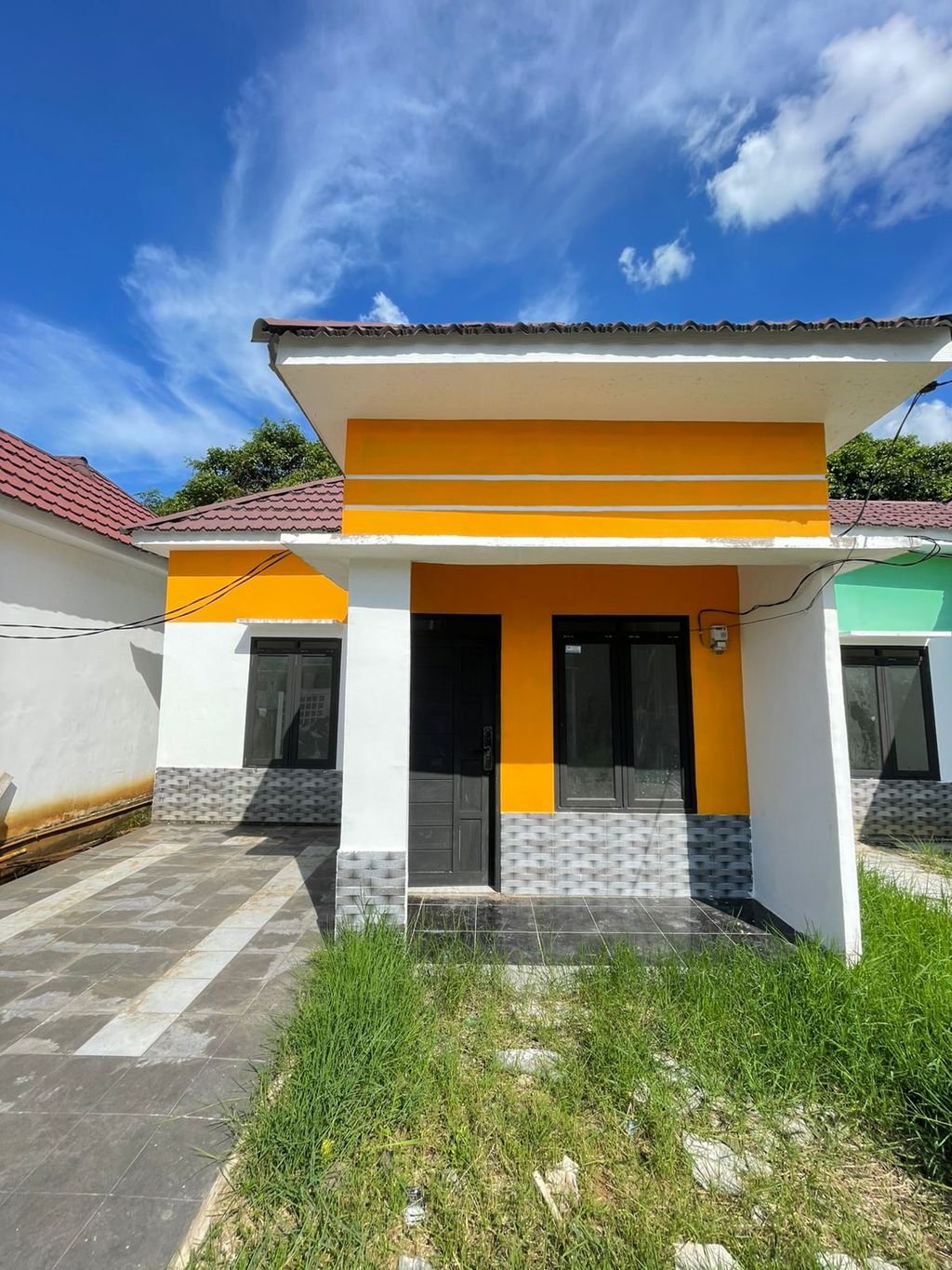 foto tampak rumah tipe 36 2025 subsidi perumahan TAMAN PADAT KARYA MINIMA