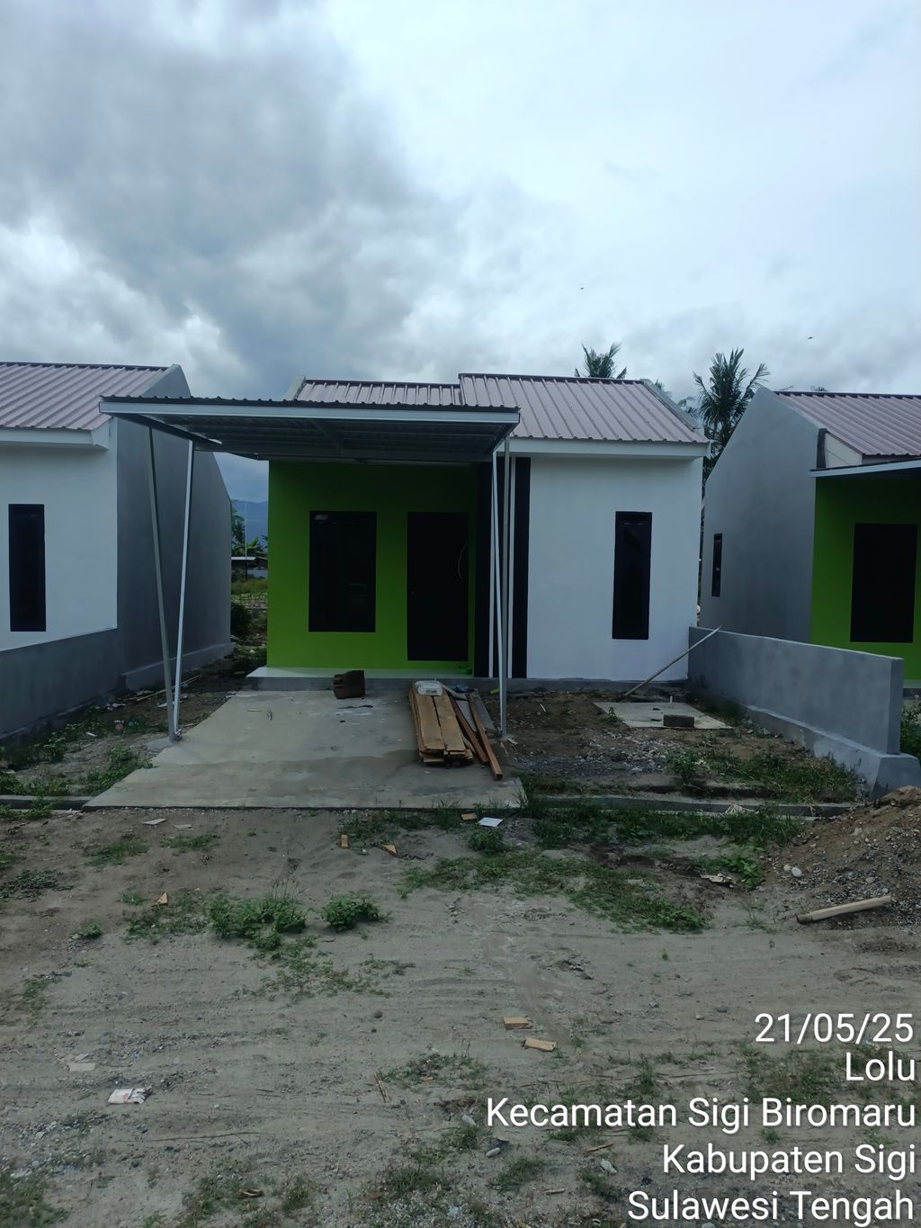 foto tampak rumah tipe 36 perumahan GRIYA PERMATA 2