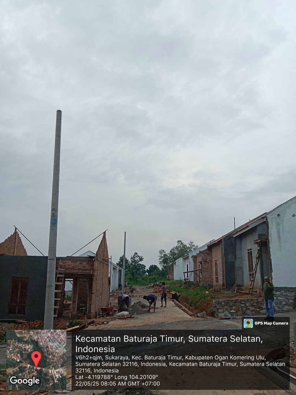 foto posisi tengah perumahan KAPURAN HIJAU ASRI III